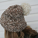 Slouch cable hat pattern 