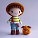 Reggie and Brownie pattern
