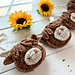 Highland Cow Garland pattern