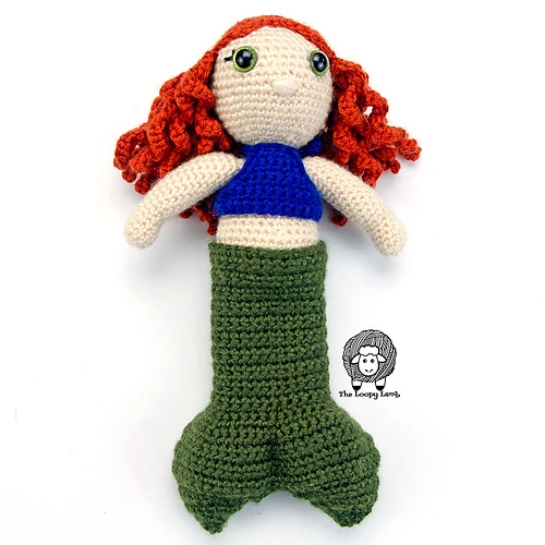 79 Free Crochet Fantasy Creatures 31 Molly Mermaid Doll Free Crochet Pattern