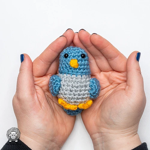 85 Free Patterns For Crochet Birds 24 Percy the Pigeon Free Crochet Pattern