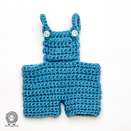 Ravelry: Amigurumi Overall Shorts pattern by Ashley Parker