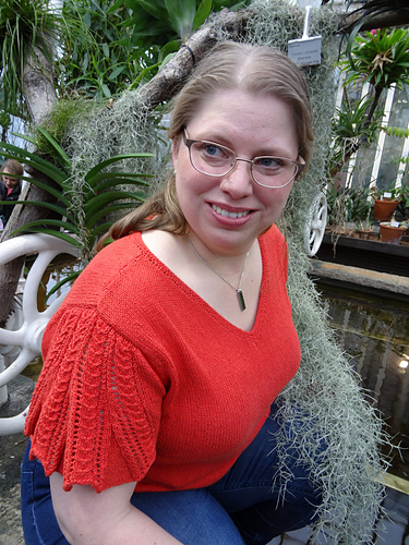120-23 Top with Flounce in Lace Pattern photo 6