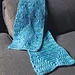 The Ice Diamond Scarf pattern 
