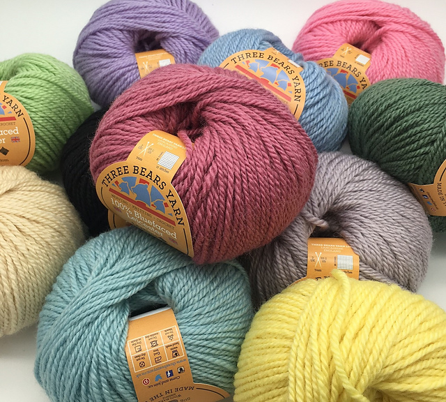 Ravelry Three Bears Yarn Bluefaced Leicester 100 Wool