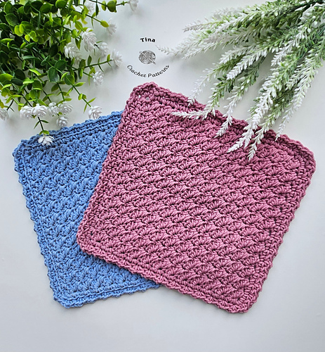 Suzette Stitch Dishcloth
