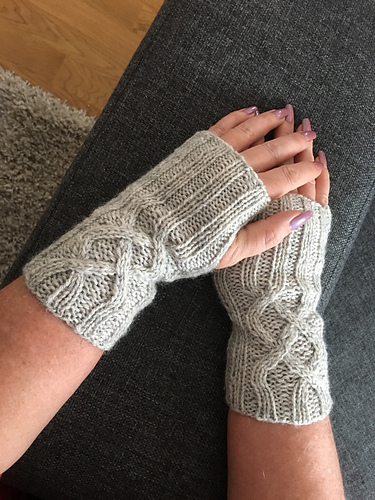 Ropey Wrists Fingerless Mitts photo 3