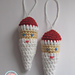 Amigurumi Santa Claus Ornament photo 3