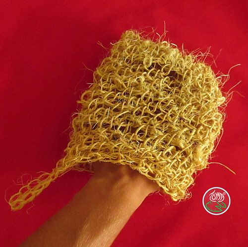 Sisal Exfoliating Glove photo 3