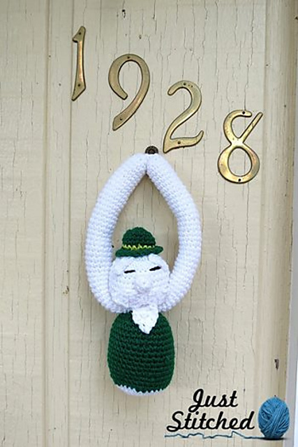 Ravelry Sam Snowman Hanging Door Greeter Pattern By Too Yarn Cute