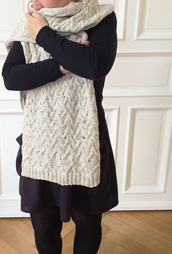 Floating Cables Wrap or Scarf photo 5