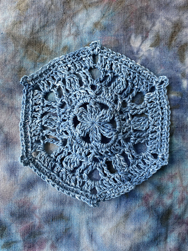 Lavenham Blue Hexi and Half Hexi