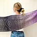 Wrapped in Diamonds Shawl pattern 