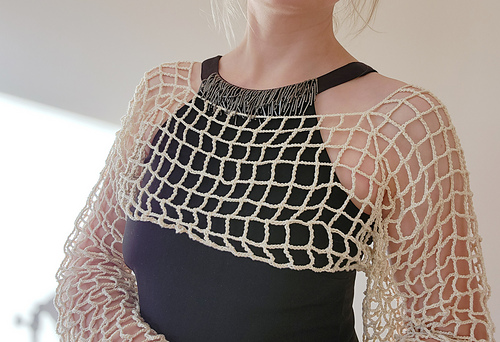 Ravelry: Fishnet crop top pattern by Tory Pace
