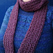 Very Simple Skinny Rib Scarf pattern 