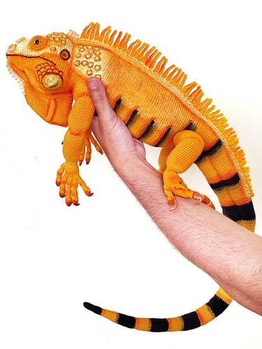 Ravelry: Big Orange Iguana pattern by Abdullina Kseniya