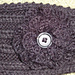 modified to add flower and button (not part of the pattern)