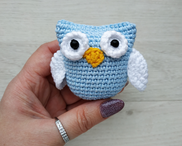 blue owl plush