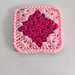Granny Diamond Coaster pattern 