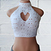 Heart Crop Top pattern 