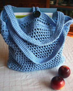 Ravelry: Rust Goes Green Market Bag pattern by Jill Chatelain