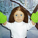 Doll Mittens 18 inch American Girl dolls crochet photo 3