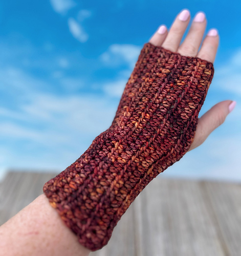 Simple Treasures Crocheted Wrist Warmers