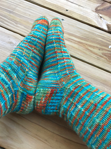 Ravelry: Slip It Simple Sock pattern by Christine Long Derks