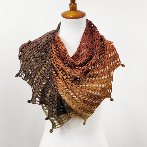 Sjal: Fern - byTrinityStitches