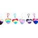Pride Mom Hugs Heart Keychain photo 4