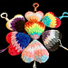 Pride Mom Hugs Heart Keychain photo 3