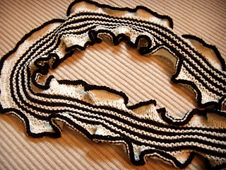 finished Formality Scarf