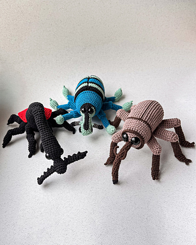 Weevils Bundle: Acorn, Giraffe and Blue