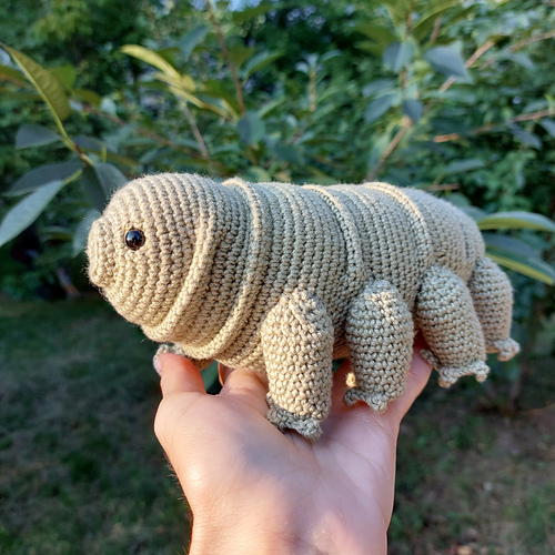 Ravelry Tardigrade or Water Bear pattern by Anna Sytnikova