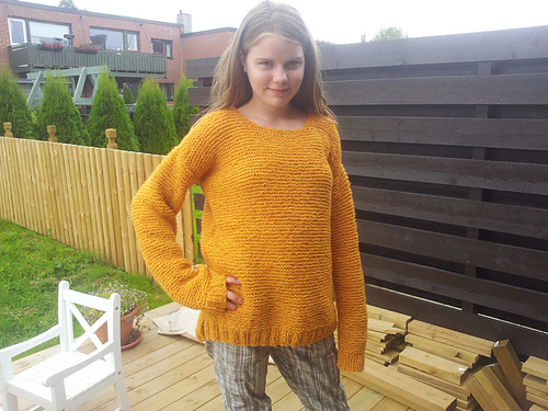 Mammas hjemmestrikkede genser! 