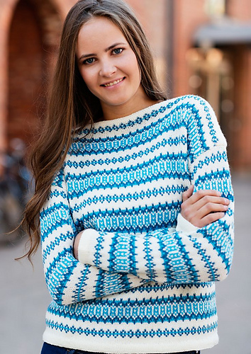 289-05 Retro genser og jakke - Dalegarn