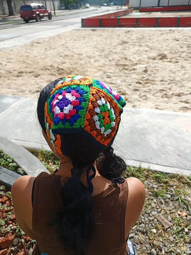 Granny Square Bandana Twins