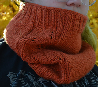 Ravelry: Leafy Cowl pattern by The Twisted Stitcher