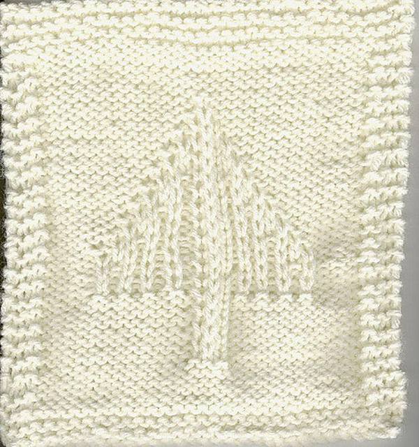 Ravelry Pine Tree pattern by Barbara G. Walker