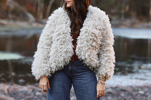 Ravelry: Hayworth Cropped Coat pattern by Alexandra Tavel