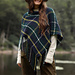 Glasgow Plaid Poncho pattern 