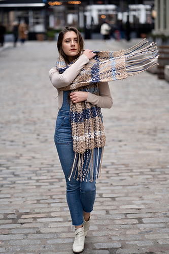 Waterbury Plaid Blanket Scarf photo 7