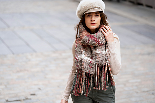 Rosebridge Plaid Blanket Scarf photo 4