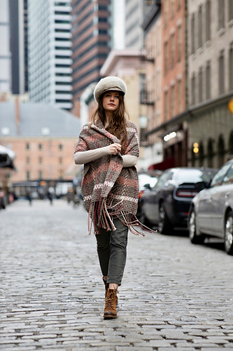Rosebridge Plaid Blanket Scarf photo 7