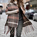 Rosebridge Plaid Blanket Scarf photo 4