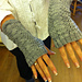 Feather and Fan Fingerless Mitts pattern 