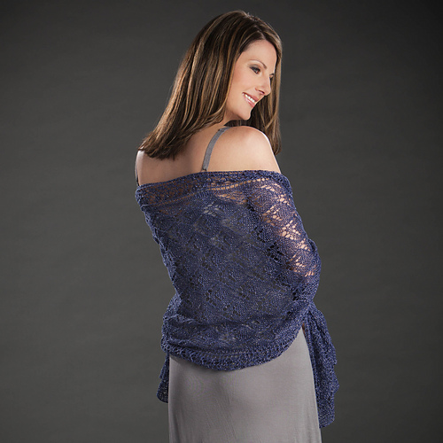 Ravelry English Garden Wrap pattern by Kristin Hansen