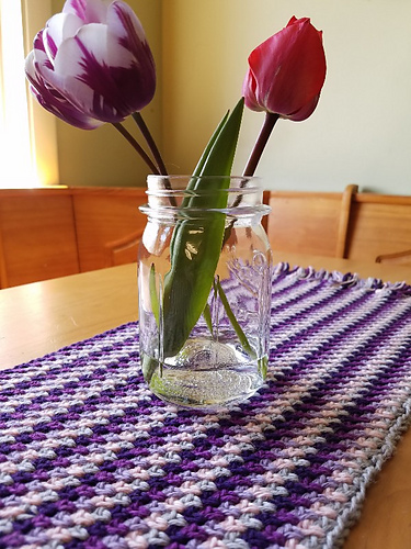 Linen Stitch Table Runner photo 2