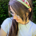 Cottage Rose Headband pattern