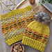 Urban Plaid Beanie and Cowl pattern